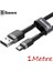Baseus Cafule Micro USB 1metre 2.4A Hızlı Şarj Halat USB KABLO-(5775) - TGZ8287-6918 2