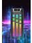 GTS-1852 Taşınabilir Rgb Ledli Bluetooth Hoparlör Usb-Tf Siyah - TGZ4222-3055 3