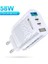 Uslion Pd 58W USB + Type-C Hızlı Şarj BAŞLIĞI-(5775) - TGZ6386-2796 1