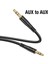 Hoco UPA24 Aux To Aux 3.5mm Ses Aktarım Kablosu 1MT-(5775) - TGZ9635-9102 3