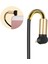 3.5mm Aux Kablosu Jak Erkek Erkek L Tipi 1 Metre Ses Aktarım Kablosu (4767) - TGZ4764-7980 3