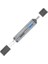 Ally ADS-307 3 In 1 USB + Micro USB + Type-C Otg Kart OKUYUCU-(5775) - TGZ9739-7047 3