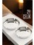 Turk 2 Li Set Çelik Küllük Veilleux Design - TGZ8408-6396 1