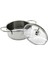 14CM Cam Kapak Mini Çelik Tencere (4767) - TGZ9580-3771 1