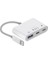 Iphone-Otg Hub -Usb Type C To Kulaklık ve USB Kamera Okuyucu OTG-(5775) - TGZ6883-7599 1