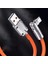 Ally 180° Dönebilen USB To Type-C 120W Hızlı Şarj Kablosu 1 METRE-(5775) - TGZ5487-6242 2