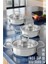 Turk Sahan Tencere Mini Midi Maxi 3 Lü Set - TGZ4120-3256 1