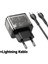 Hoco N34 PD20W Usb+Type-C + iPhone Lightning Kablo Hızlı Şarj Adaptör SETI-(5775 - TGZ9982-4702 5