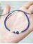 Lacivert Hematit Deniz Kabuğu Nazar ve Miyuki Round Boncuklu Unisex Bileklik 9