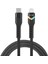 Ally LED Işıklı 27W Type-C To iPhone Lightning Hızlı Şarj Kablosu 1M-(5775) - TGZ8439-2161 1