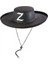 Z Logolu Çocuk Boy Bağcıklı Zorro Şapkası - TGZ3932-7833 2