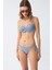 Kadın Straplez Mavi Bikini Takımı 1