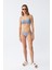 Kadın Straplez Mavi Bikini Takımı 3