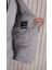 Erkek Likralı Slim Fit Sivri Yaka Yelekli Takım Elbise 9