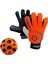 Çocuk Kaleci Eldiveni Bilek Bandajlı Kaleci Refleks Zıplayan Eğitim Topu Seti 1 Adet 1