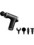 4 Başlıklı Mini Fascial Gun Profesyonel Masaj Tabancası ve Masaj Aleti 3