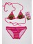 Lol Bebekli Sarı Yıldızlı Kız Çocuk Üçgen Bikini Takımı 1