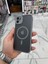 iPhone 11 Kamera Korumalı Kılıf Magsafe Özellikli Mat Tank Koruyucu Kılıf - Gri 5