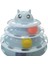 3 Katlı Kedi Oyuncağı Kedi Başlıklı - LKM3839-7131 1