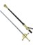 Kostüm Partisi Plastik Zararsız Zorro Kılıcı Şövalye Kılıcı 62 cm (4767) - LKM3569-5974 4