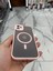 iPhone 11 Kamera Korumalı Kılıf Magsafe Özellikli Mat Tank Koruyucu Kılıf - Pembe 4