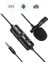 Ally 3.5mm Universal Lavalier Kablolu Yaka Mikrofonu 6 METRE-(5775) - LKM4094-9041 2