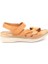 PS-32720 Kadın Ortopedik Deri Sandalet 1