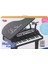 BAO-1403B 0237 Mikrofonlu 37 Tuşlu Mp3 Çalar Büyük Siyah Piyano 1