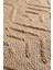 Naturel Daire Yıkanabilir Hasır El Dokuma Halı Yolluk Kilim Daire 4