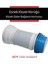 Esnek Klozet Körüğü – Klozet Gider Bağlantı Kada – 110 mm Girişli, Ayarlanabilir Pvc Tahliye Körüğü 1