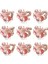 Rose Gold Taçlı 2 Rakam Balon Set 2