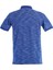 Polokoton %100 Pamuk Mavi Indigo Renk Polo Yaka Iki Renkli Özel Pike Cepli T-Shirt 2