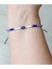 Hematit Doğaltaşlı Nazar ve Lacivert Beyaz Miyuki Round Boncuklu Unisex Bileklik 7