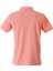Polokoton %100 Pamuk Somon Beyaz Renk Polo Yaka Iki Renkli Özel Pike Cepli T-Shirt 2