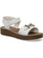 166929.Z5FX Beyaz Kadın Comfort Sandalet 2