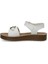 166929.Z5FX Beyaz Kadın Comfort Sandalet 3