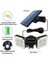 Solar Aydınlatma Lamba Güneş Enerjili 120LED Şarjlı Hareket Sensörlü,Dış Mekan,Bahçe,Garaj 4