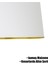 Beyaz Gold Şeritli Lambader Şapkası 2