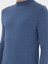 Erkek Koyu Mavi Slim Fit Basic Kazak 50296402-VR032 7