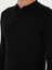 Erkek Siyah Slim Fit Basic Kazak 50293274-VR046 7
