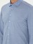 Erkek Mavi Slim Fit Uzun Kollu Gömlek 50291362-VR036 7
