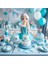 Frozen Elsa 16 Kişilik Sürpriz Hediye Kutulu ve Afiş'li Doğum Günü Parti Malzemeleri Seti 4