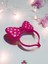 Plastik Işıklı Pembe Minnie Mouse Taç 1
