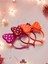 Plastik Işıklı Turuncu Minnie Mouse Taç 3