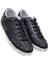 Women's Golden Goose Super-Star In Black Nappa And Glitter With Glossy Black leather star - Kadın Ayakkabı 3