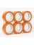 Turuncu Pvc Cam Montaj Bandı 45MMX20MT 6'lı Paket 1