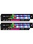Akvaryum 30 cm Aqua Master LED Lamba( Pembe - Beyaz ) 3 W 1