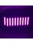 ( 10 x Adet ) 1 Set Sıra Modüler LED 12V Mor (Purple) 5