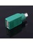 USB Dişi Ps/2 Mouse Dönüştürücü Yeşil 2