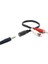 3.5mm Stereo Erkek To 2 Rca Dişi Tos Ses Kablosu - Aux Dönüştürücü Kablo - 30CM 2